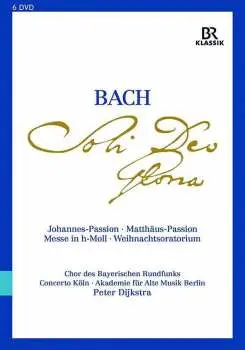 6DVD Johann Sebastian Bach: Die Großen Geistlichen Werke "soli Deo Gloria"
