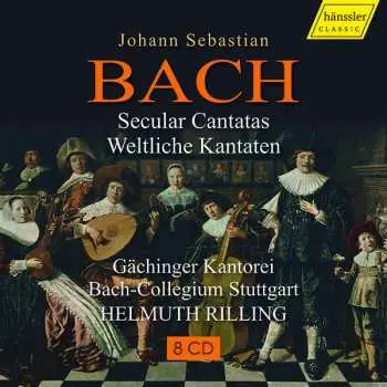8CD Johann Sebastian Bach: Die Weltlichen Kantaten (helmuth Rilling)