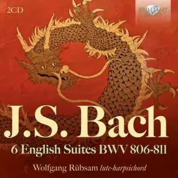 2CD Johann Sebastian Bach: Englische Suiten Bwv 806-811