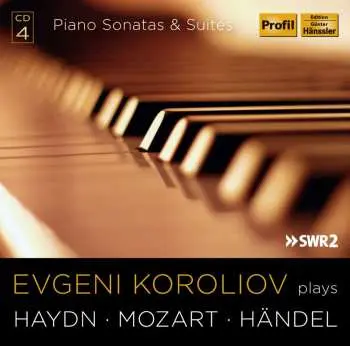 4CD Johann Sebastian Bach: Evgeni Koroliov Plays Haydn Mozart & Handel
