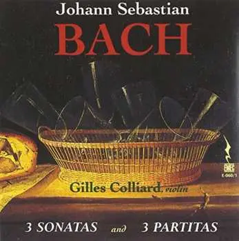 2CD Johann Sebastian Bach: 3 Sonata And 3 Partitas For Solo Violin