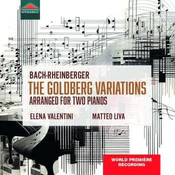 CD Johann Sebastian Bach: Goldberg-variationen Bwv 988 Für 2 Klaviere