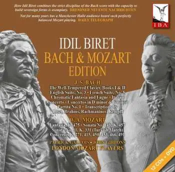 12CD/DVD Johann Sebastian Bach: Idil Biret - Bach & Mozart Edition