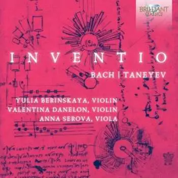 CD Johann Sebastian Bach: Inventionen & Sinfonias Bwv 772-801 Für 2 Violinen