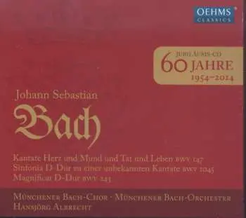 CD Johann Sebastian Bach: Jubiläums CD, 60 Jahre 1954-2014 = Anniversary CD, 60 Years 1954-2014