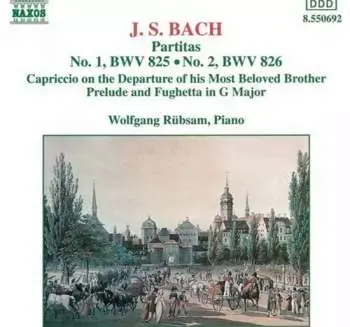 CD Johann Sebastian Bach: Partitas Nos. 1 And 2