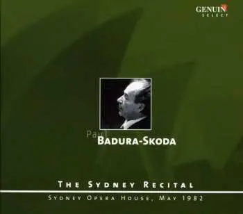 CD Johann Sebastian Bach: Paul Badura-skoda - The Sydney Recital