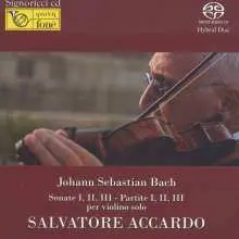 CD/SACD Johann Sebastian Bach: Sonaten & Partiten Für Violine Bwv 1001-1006
