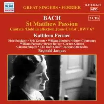 3CD Johann Sebastian Bach: St Matthew Passion