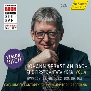 2CD Johann Sebastian Bach: Vision.bach 4 - Kantaten Vom 15.bis 23.sonntag Nach Trinitatis Des 1.leipziger Jahrgangs 1723