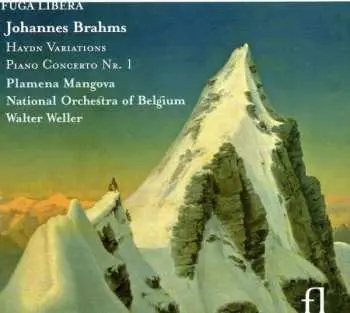 CD Johannes Brahms: Haydn Variations : Piano Concerto Nr. 1