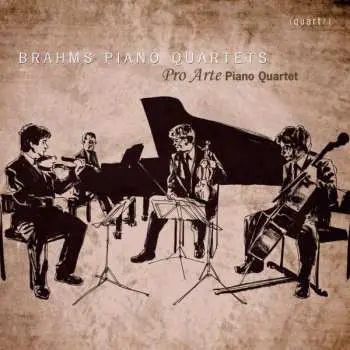2CD Johannes Brahms: Klavierquartette Nr.1-3