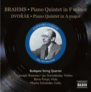 CD Johannes Brahms: Piano Quintet In F Minor / Piano Quintet in A Major