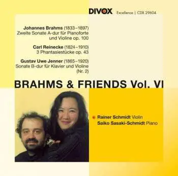 CD Rainer Schmidt: Brahms & Friends Vol. VI