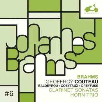 CD Johannes Brahms: Sonaten Für Klarinette & Klavier Op.120 Nr.1 & 2