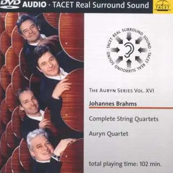 2DVD Johannes Brahms: Streichquartette Nr.1-3