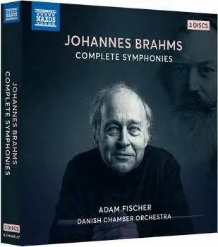 3CD Johannes Brahms: Symphonien Nr.1-4