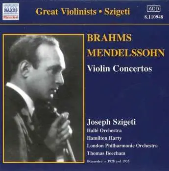 CD Johannes Brahms: Violin Concertos