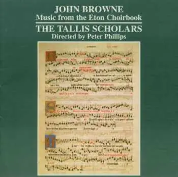CD John Browne: Music From The Eton Choirbook