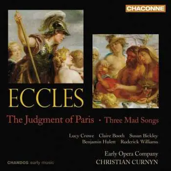 CD John Eccles: The Judgement of Paris/Three Mad Songs