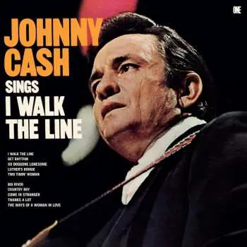 LP Johnny Cash: Sings I Walk The Line