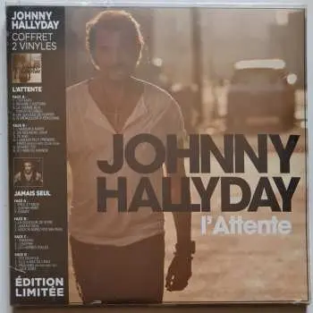 2LP Johnny Hallyday: L'attente / Jamais Seul LTD