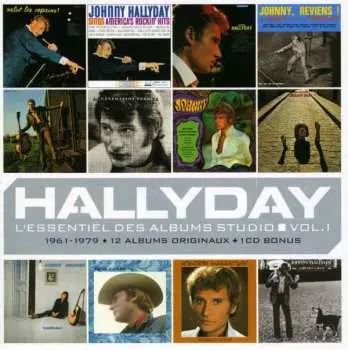 13CD Johnny Hallyday: L'essentiel Des Albums Studio Vol. I