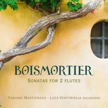 CD Joseph Bodin De Boismortier: Sonatas For 2 Flutes
