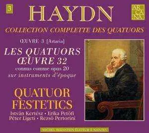 2CD Joseph Haydn: Les Quatuors Oeuvre 32 (Connus Comme Opus 20)