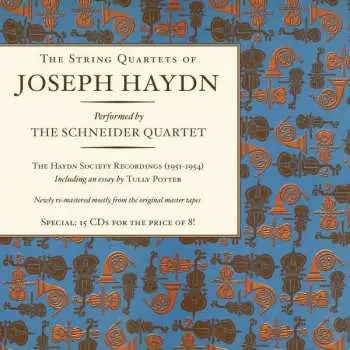 15CD/Box Set Joseph Haydn: The String Quartets. The Haydn Society Recordings