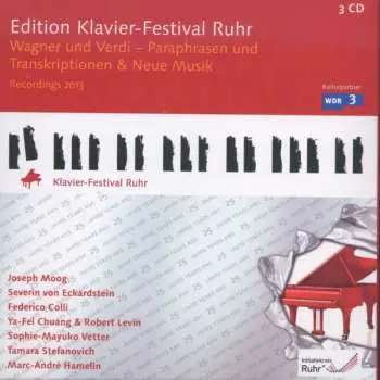 3CD/Box Set Joseph Moog: Wagner und Verdi - Paraphrasen und Transkriptionen & Neue Musik