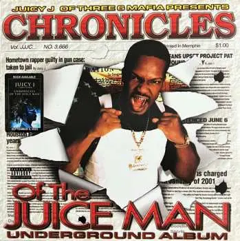 2LP Juicy J: Chronicles Of The Juice Man (Underground Album) CLR | LTD