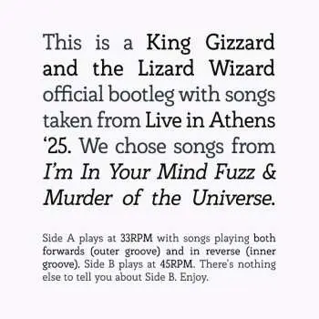 LP King Gizzard And The Lizard Wizard: I'm In Your Mind Fuzz / Murder Of The Universe
