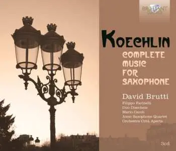 3CD Charles Koechlin: Complete Music For Saxophone