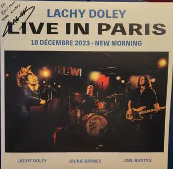 LP Lachy Doley: Live in Paris CLR