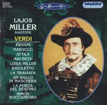 CD Lajos Miller: Operatic Arias