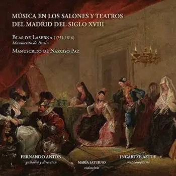 CD Laserna / Astuy / Saturno: Musica En Los Salones & Teatros Del Madrid