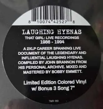 2LP/SP Laughing Hyenas: That Girl: Live Recordings 1986-1994 CLR | LTD