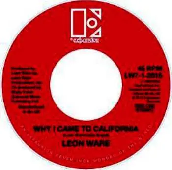 SP Leon Ware: Why I Came To California / Rockin' You Eternally