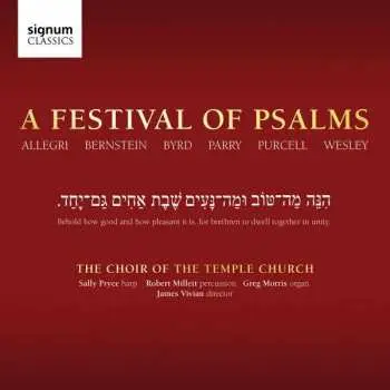 CD Leonard Bernstein: Temple Church Choir - A Festsival Of Psalms