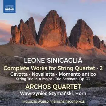 CD Leone Sinigaglia: Complete Works For String Quartet • 2