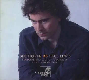 3CD Ludwig van Beethoven: #3 : Sonatas Op. 2, 7, 26 27 "Moonlight", 54, 57 "Appassionata"