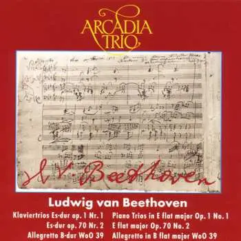 CD Ludwig van Beethoven: Ludwig Van Beethoven - Klaviertrios / Piano Trios Op 97. & Op. 11 - Arcadia Trio