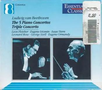 3CD Ludwig van Beethoven: The 5 Piano Concertos / Triple Concerto