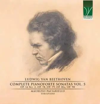 CD Ludwig van Beethoven: Complete Pianoforte Sonatas Vol. 5 (Op. 14 No. 2, Op. 78, Op. 79, Op. 81a, Op.90)
