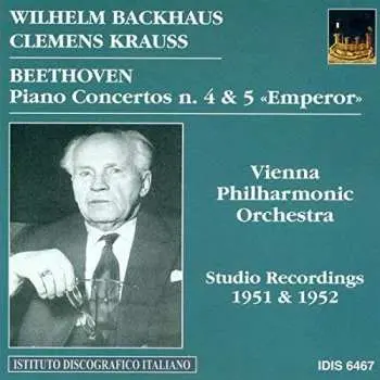 CD Ludwig van Beethoven: Piano Concertos n, 4 & 5 "Empereror"