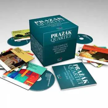 50CD Ludwig van Beethoven: Prazak Quartet - The Complete Praga Digitals Recordings 1992-2018