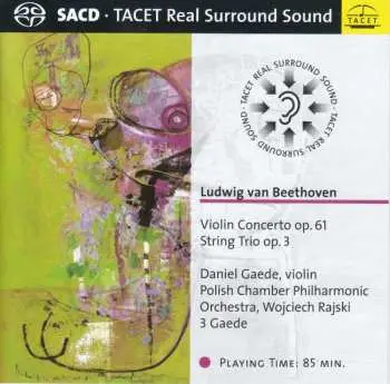 CD/SACD Ludwig van Beethoven: Violin Concerto Op. 61 / String Trio Op. 3