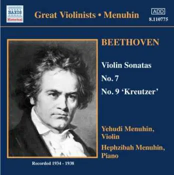 CD Ludwig van Beethoven: Violin Sonatas No.7 , No.9 "Kreutzer"