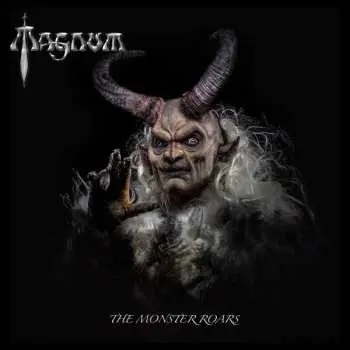 2LP Magnum: The Monster Roars - Marbeled White Black -
